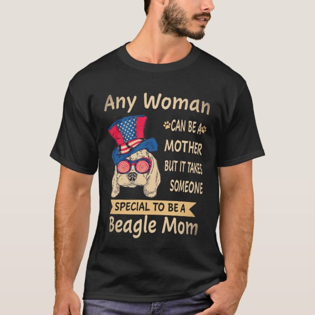 Camiseta 33 Especial Para Ser Uma Mãe Beagle Beagle (Frente)