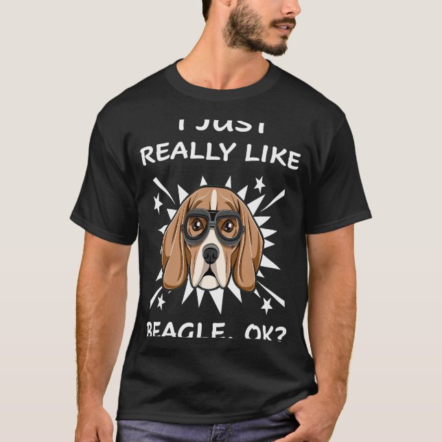 Camiseta 33 Eu Gosto Muito De Beagle (Frente)