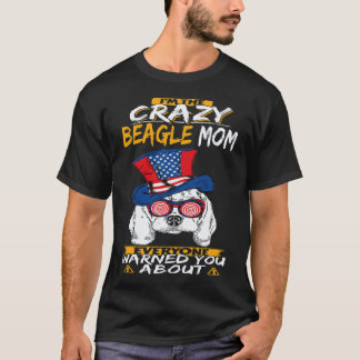 Camiseta 33 Eu Sou a Mãe Louca do Beagle Beagle