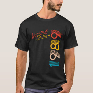 Camiseta 34º Bday 34 Anos 1989