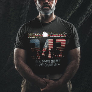 Camiseta 343 Bombeiro Nunca Esquece Que Todos Deram Cerca D