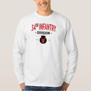Camiseta 34.ª Divisão de Infantaria - Longa Duração Militar