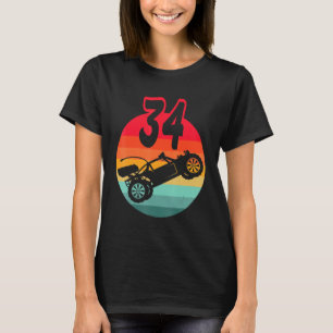 Camiseta 34.º Aniversário do I Racing Gaming I Remote Contr