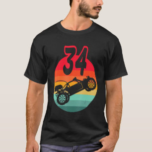 Camiseta 34.º Aniversário do I Racing Gaming I Remote Contr