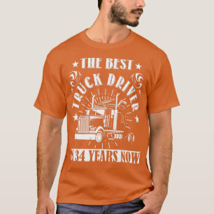 Camiseta 34.º Aniversário Presente Motorista de Caminhões 3
