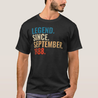 Camiseta 34 Anos De Legenda Desde Setembro De 1988 34º Bir