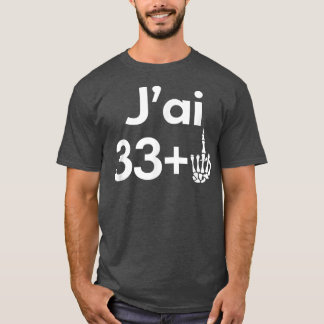 Camiseta 34 Anos Homens De Aniversário Mulheres Esqueleto P
