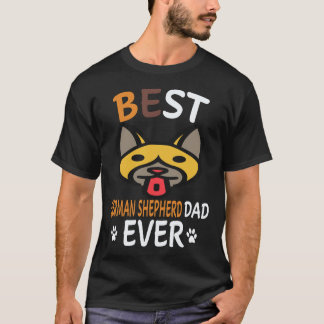Camiseta 34 Melhor Pastor Alemão Pai de Todos os Tempos Pas