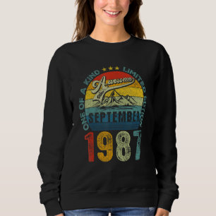 Camiseta 35º Aniversário Impressionante Desde setembro de 1