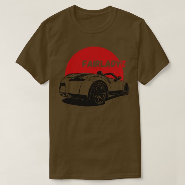 Camiseta 350z cabrio (Frente do Design)