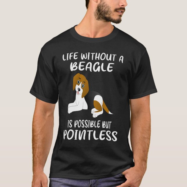 Camiseta 352 Vida Sem Beagle (Frente)