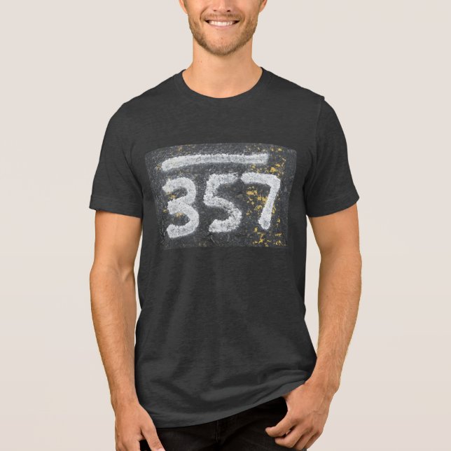 Camiseta 357 Mason's and Angel Number (Frente)