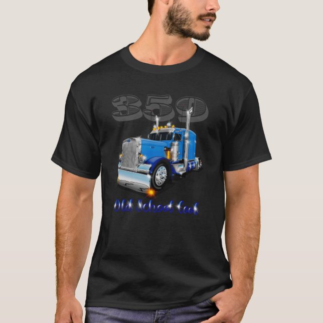 Camiseta 359 Ponto de Peterbilt Clássico (Frente)