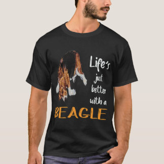 Camiseta 35 A Vida é Só Melhor Com Um Beagle