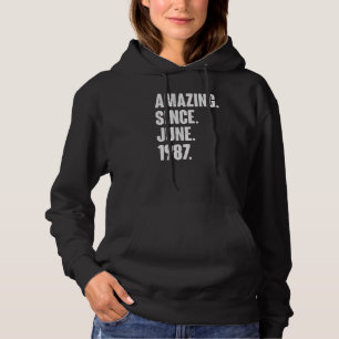 Camiseta 35 anos 35 anos surpreendente desde junho de 1988