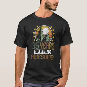 Camiseta 35 anos 35.o aniversário 18