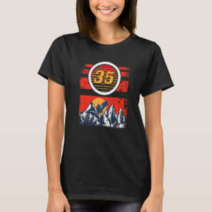 Camiseta 35 anos 35.o aniversário 28