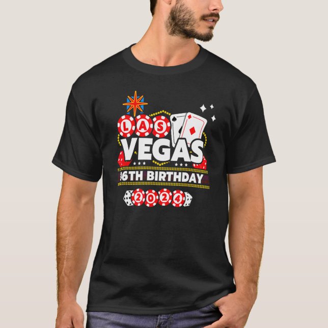 Camiseta 36º Aniversário de Vegas - Aniversário de Vegas (Frente)