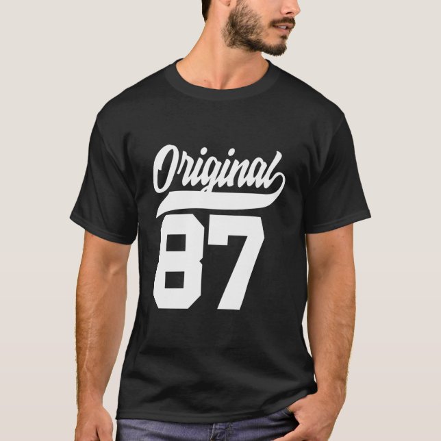 Camiseta 36º Aniversário - Mulher-Presente Original - Nasce (Frente)
