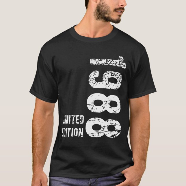Camiseta 36º aniversário Presente 1988 Edição limitada de 3 (Frente)