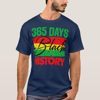 CAMISETA 365 DIAS DE HISTÓRIA NEGRA