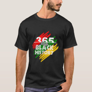 Camiseta 365 dias História Negra Mês Depois Da Melanina