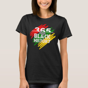 Camiseta 365 dias História Negra Mês Depois Da Melanina