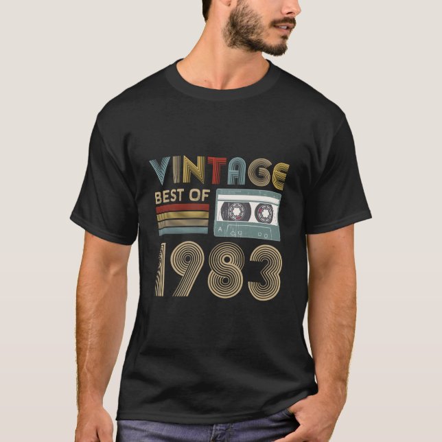 Camiseta 365 Melhores De 1983 (Frente)