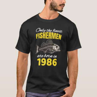 Camiseta 36.º Aniversário Os Pescadores Estão A Nascer Na P