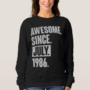 Camiseta 36 anos de idade 36 anos Aniversário fantástico de