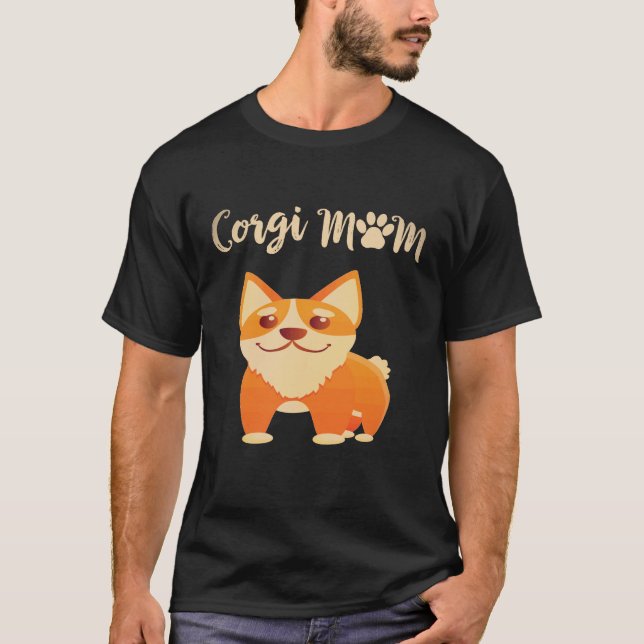 Camiseta 36 Mãe Corgi Corgi (Frente)