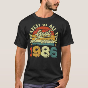 Camiseta 36.o aniversário de 36 anos de CAPOTA desde 1986