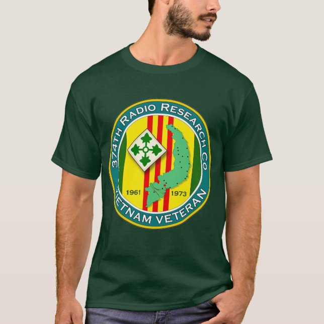 Camiseta 374th RRC - ASA Vietnam (Frente)