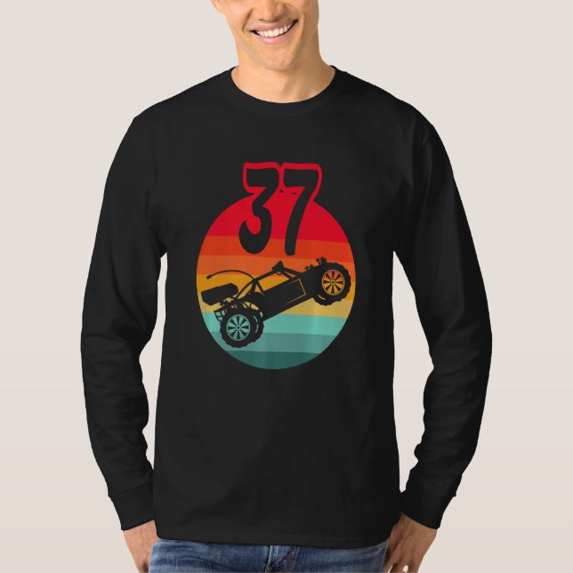 Camiseta 37.º Aniversário do I Racing Gaming I Remote Contr (Frente)