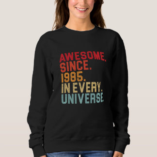 Camiseta 37.º aniversário incrível 1985 em todos os univers