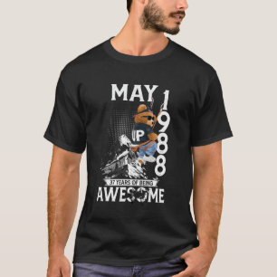 Camiseta 37. º aniversário Legendas dos Ursos maio de 1988