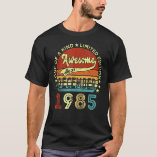 Camiseta 37 anos é incrível desde dezembro de 1985 37º aniv