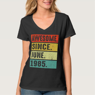 Camiseta 37 anos é incrível desde junho de 1985 37º anivers