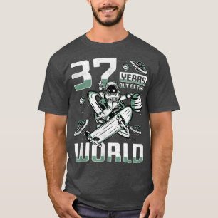 Camiseta 37 Anos Fora Deste Mundo, 37º Aniversário Do Prato