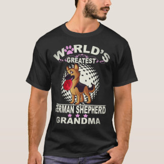 Camiseta 37 Avó Alemã Pastor Alemão Mais Incrível do Mundo