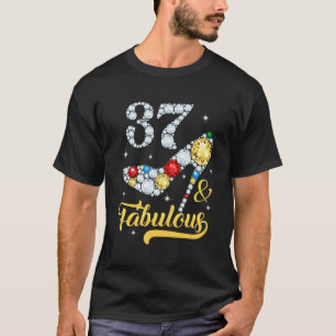 Camiseta 37 e Fabuloso 37 Calçados de Aniversário Alto 37 Y