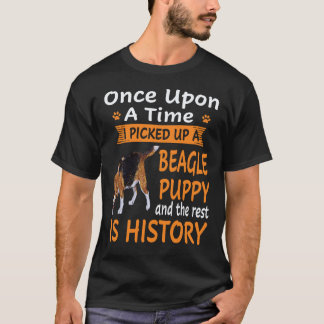 Camiseta 37 Era Uma Vez - Cachorrinho Beagle Beagle