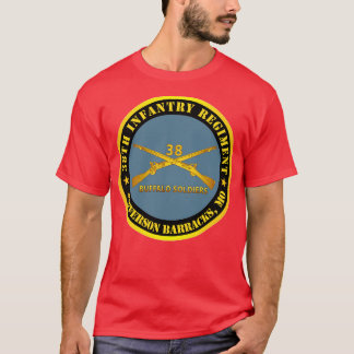 Camiseta 38º Regimento de Infantaria Buffalo Soldiers Jeffe