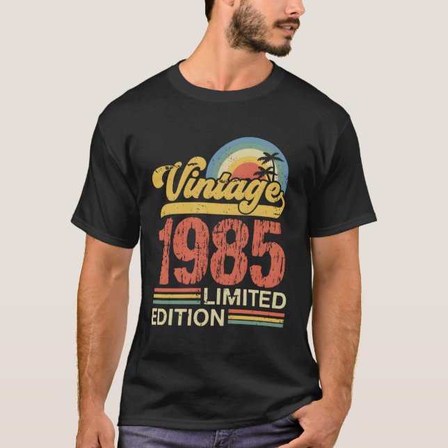 Camiseta 38 Anos De Idade 1985 38ª (Frente)