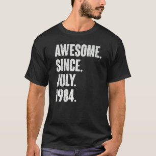 Camiseta 38 anos de idade 38 anos Aniversário fantástico de