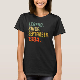 Camiseta 38 anos de idade 38 anos Legenda de aniversário de