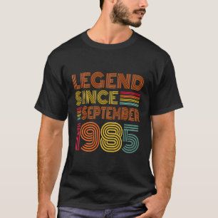 Camiseta 38 Anos De Legenda Desde Setembro De 1985 38º Nasc