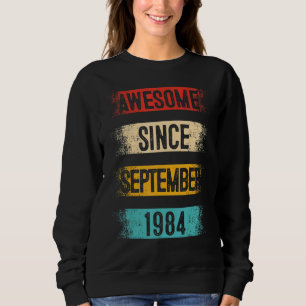 Camiseta 38 anos é incrível desde setembro de 1984 38º aniv