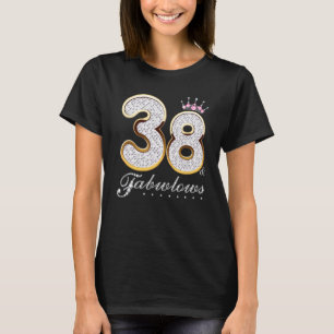Camiseta 38 e Fabuloso Diamante C de 38 Anos de Idade