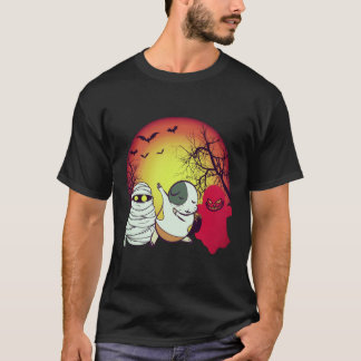 Camiseta 38 Porquinho-da-índia de Halloween Abóbora